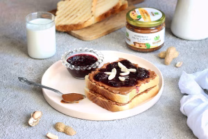 Keçiboynuzlu Fıstık Ezmesi 300 Gr.